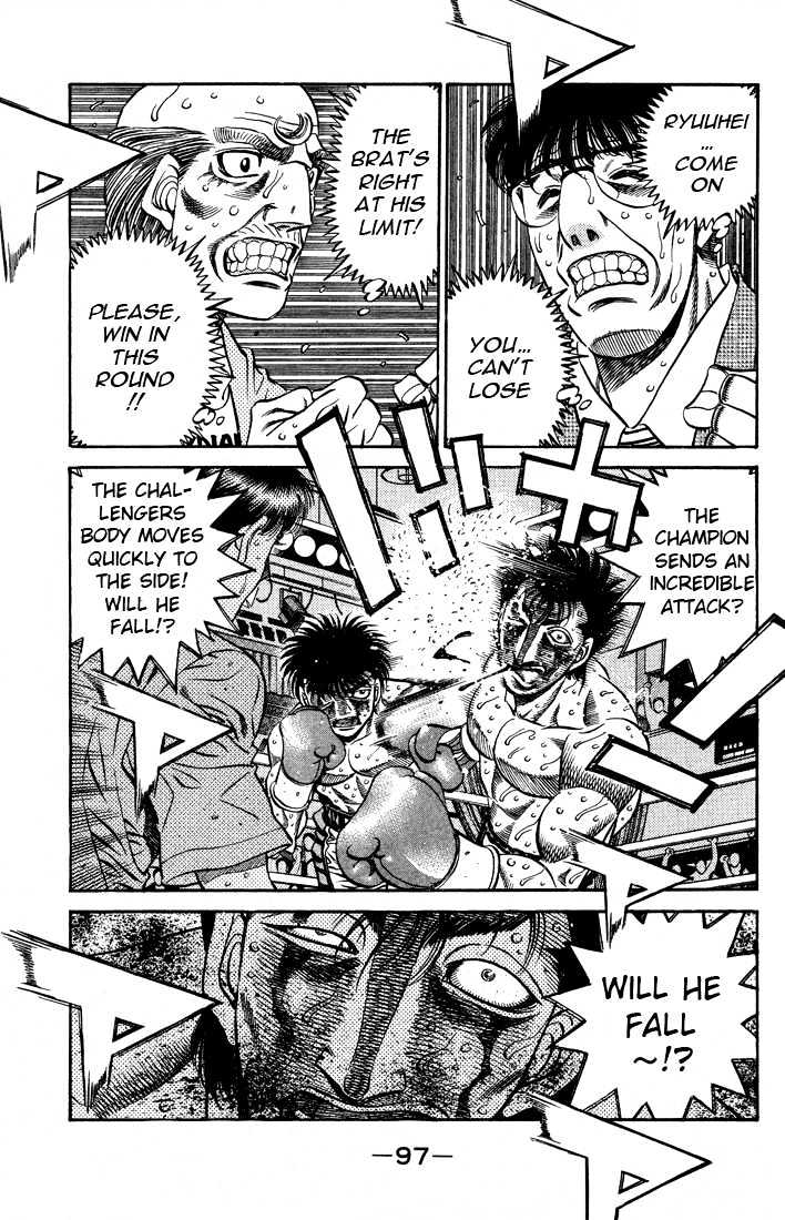 Hajime no Ippo Chapter 498 page 5 - Chapter 498 : Help vs. hatred