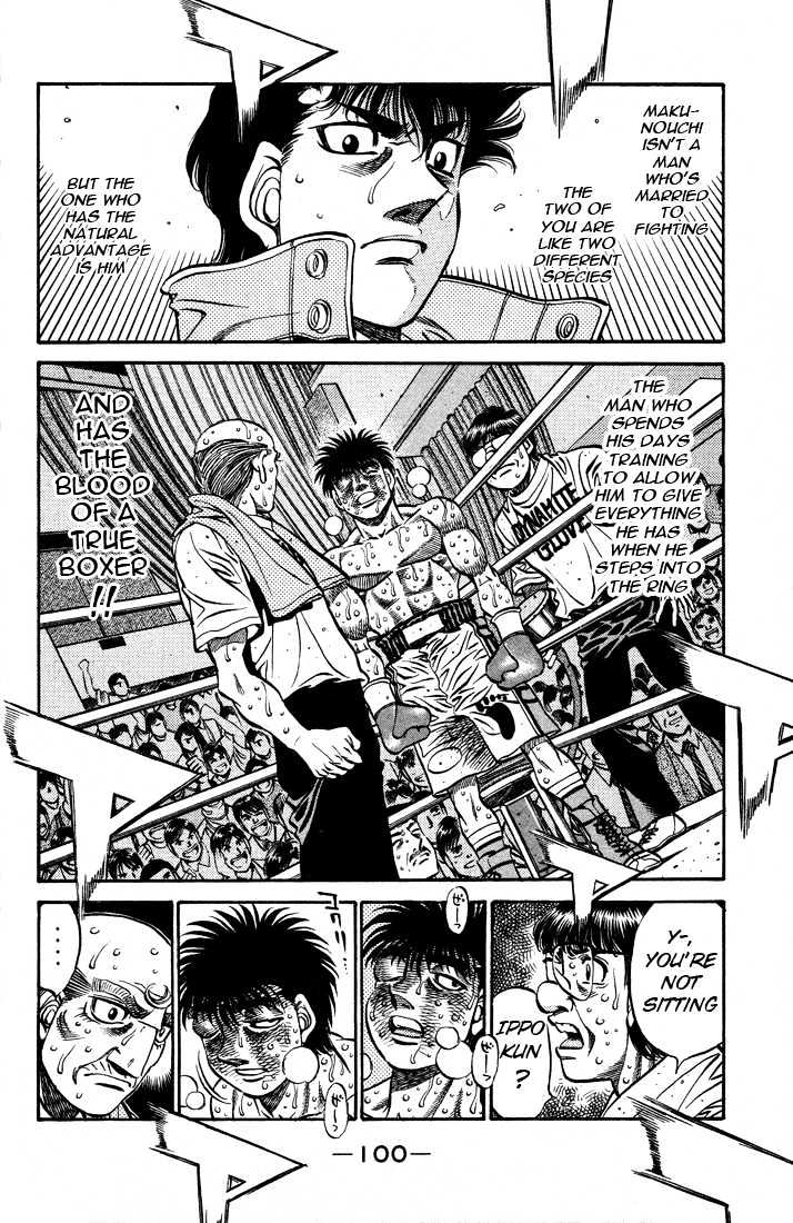 Hajime no Ippo Chapter 498 page 8 - Chapter 498 : Help vs. hatred