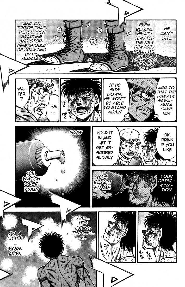 Hajime no Ippo Chapter 498 page 9 - Chapter 498 : Help vs. hatred