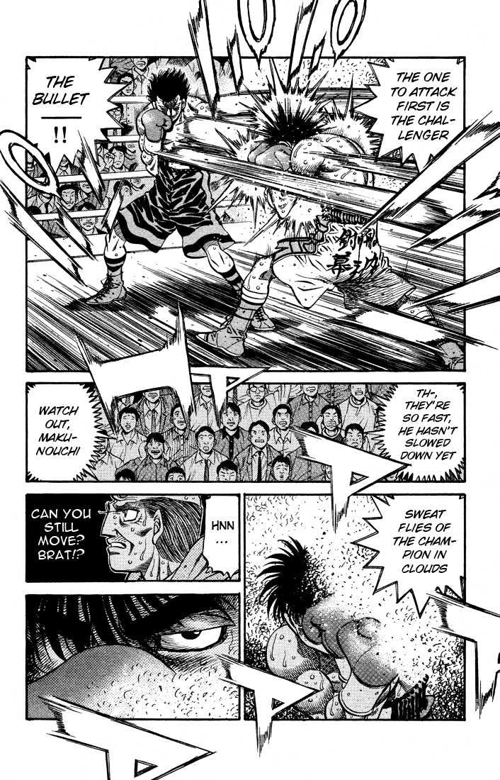 Hajime no Ippo Chapter 499 page 2 - Chapter 499 : Pinch practice