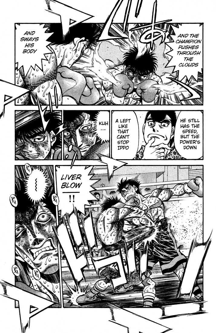 Hajime no Ippo Chapter 499 page 3 - Chapter 499 : Pinch practice