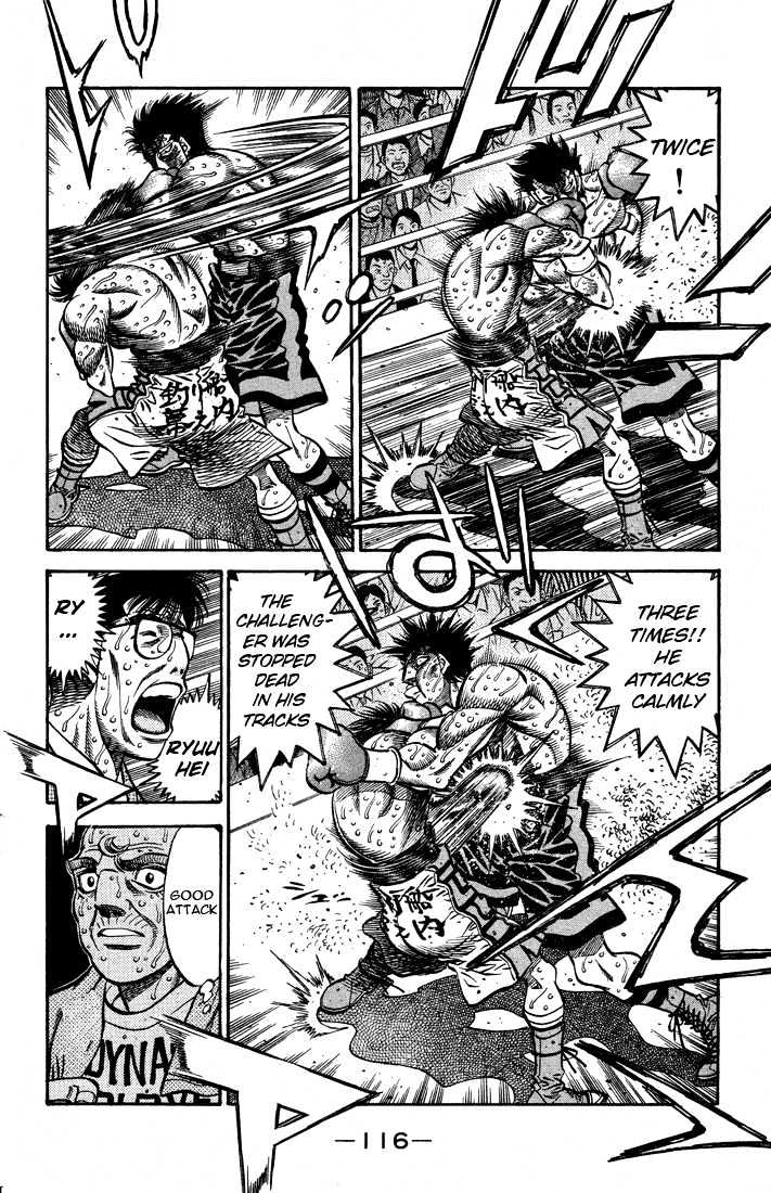 Hajime no Ippo Chapter 499 page 4 - Chapter 499 : Pinch practice