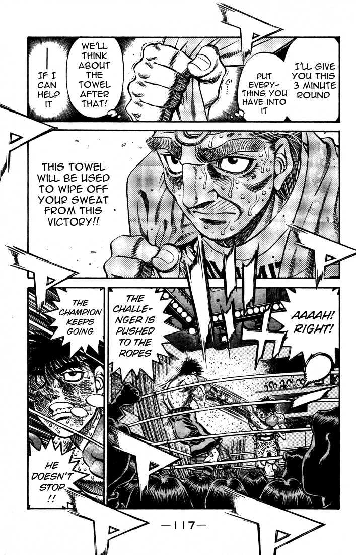 Hajime no Ippo Chapter 499 page 5 - Chapter 499 : Pinch practice