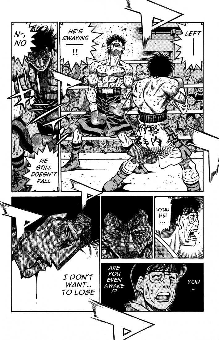 Hajime no Ippo Chapter 499 page 8 - Chapter 499 : Pinch practice