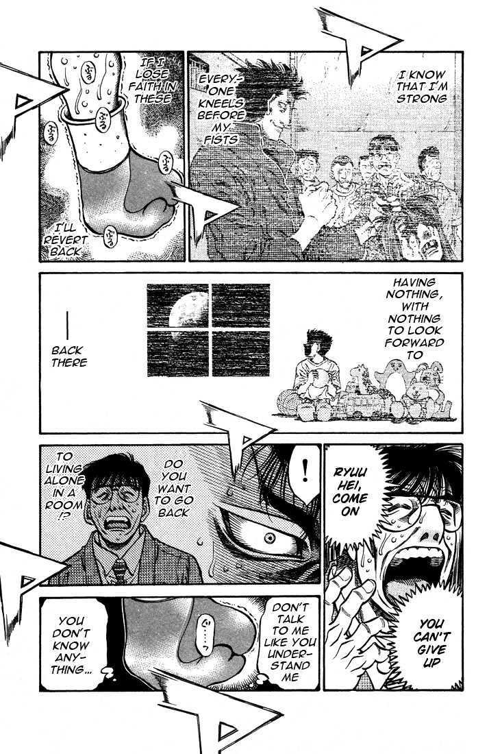 Hajime no Ippo Chapter 499 page 9 - Chapter 499 : Pinch practice