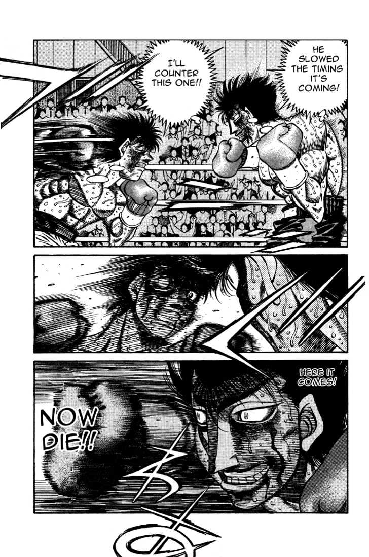 Hajime no Ippo Chapter 500 page 10 - Chapter 500 : Sway timing