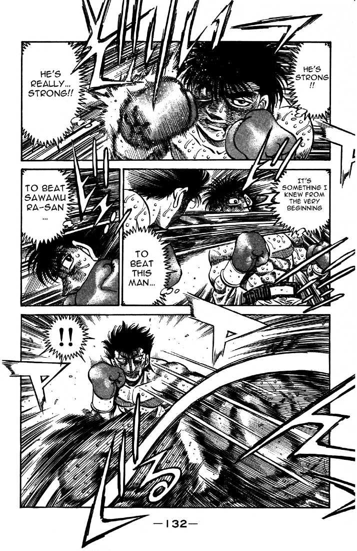 Hajime no Ippo Chapter 500 page 5 - Chapter 500 : Sway timing
