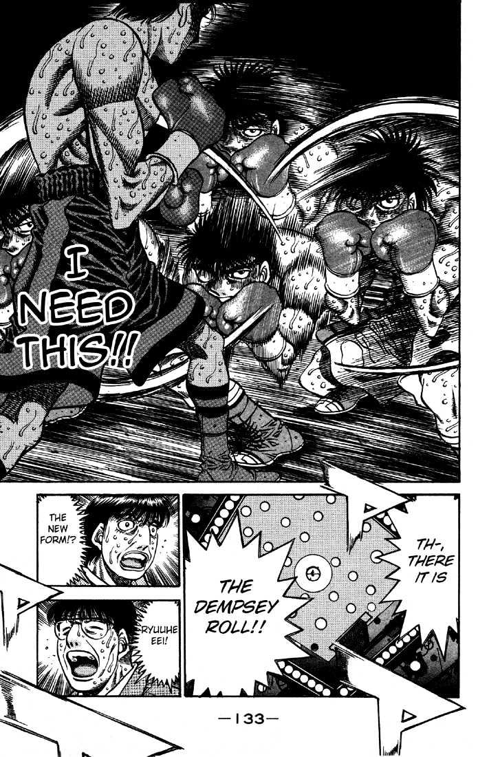 Hajime no Ippo Chapter 500 page 6 - Chapter 500 : Sway timing