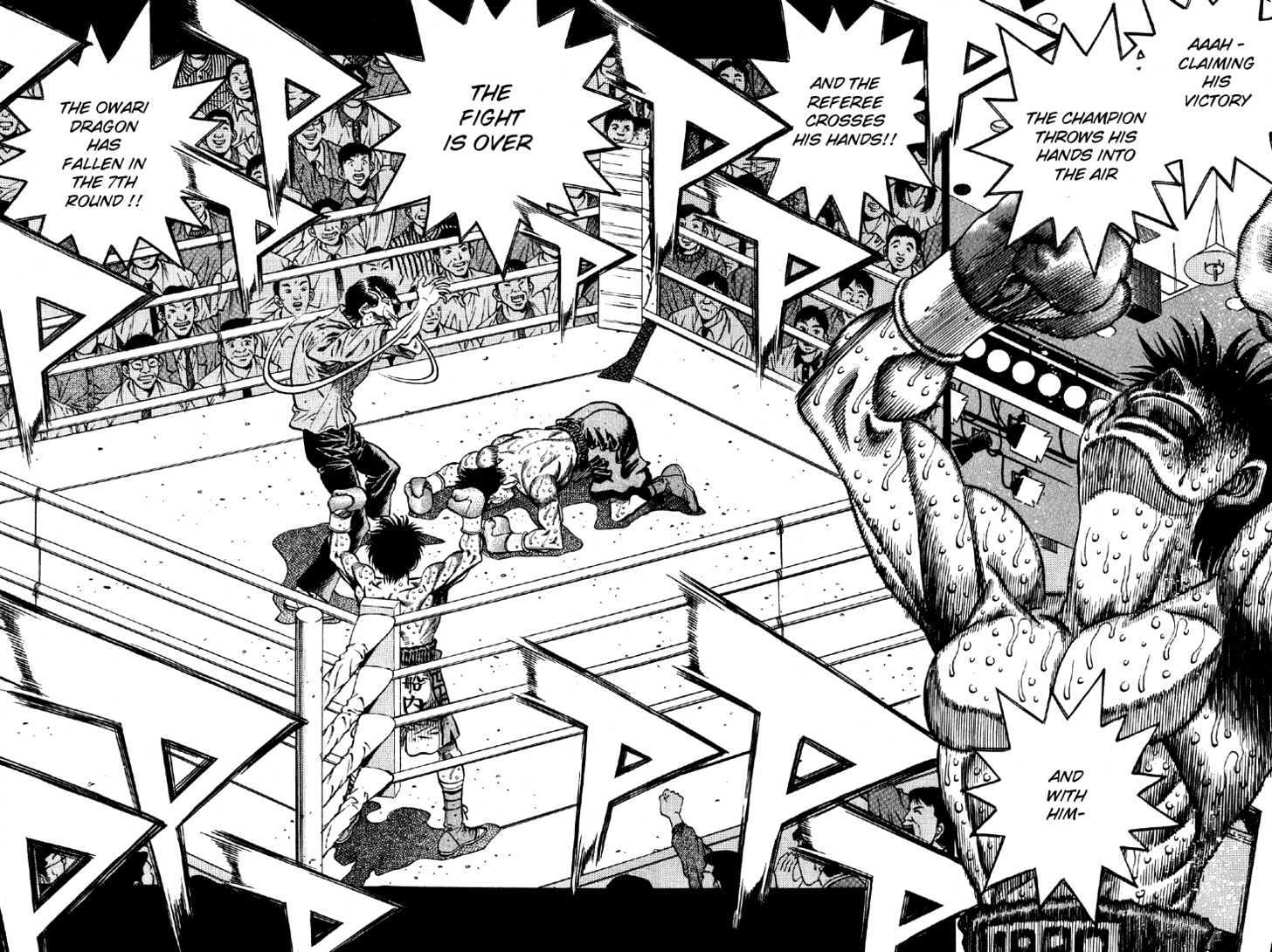 Hajime no Ippo Chapter 501 page 10 - Chapter 501 : Devastating Anti-counter