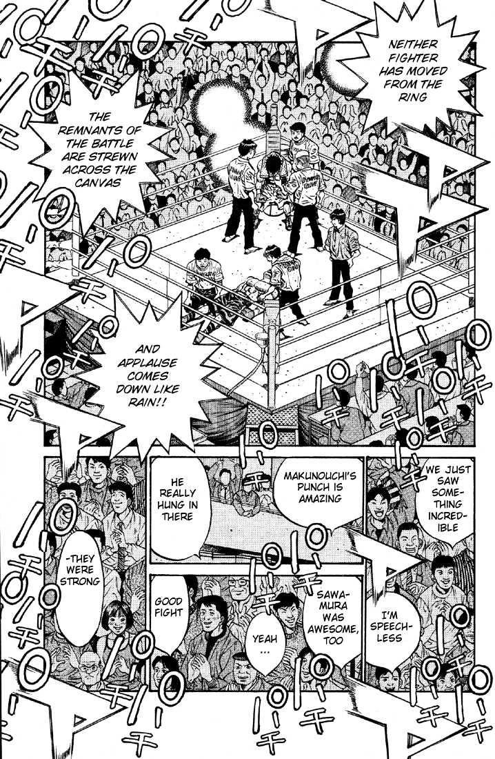 Hajime no Ippo Chapter 501 page 12 - Chapter 501 : Devastating Anti-counter