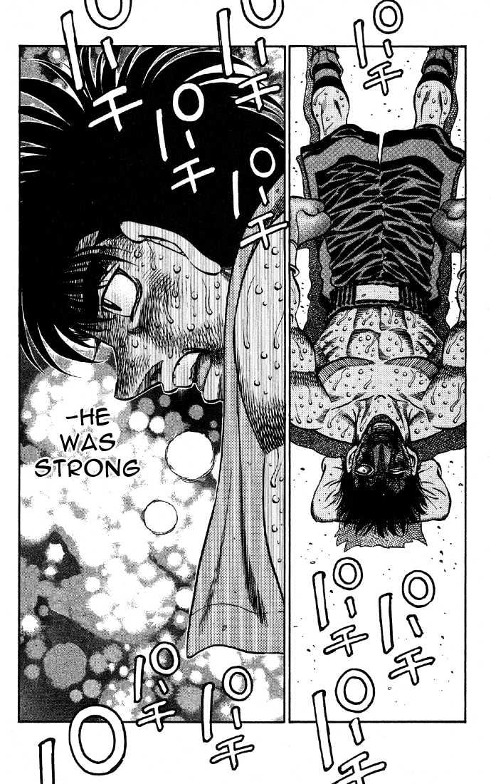 Hajime no Ippo Chapter 501 page 13 - Chapter 501 : Devastating Anti-counter