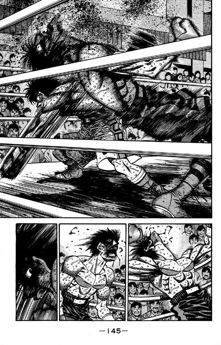 Hajime no Ippo Chapter 501 page 4 - Chapter 501 : Devastating Anti-counter