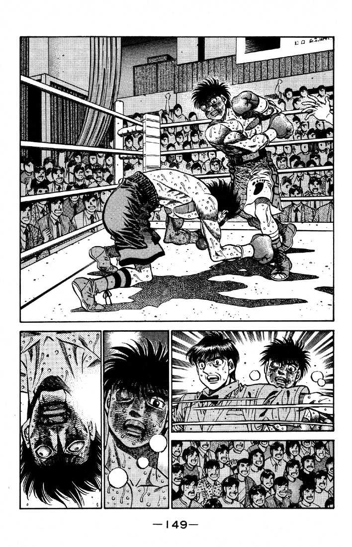 Hajime no Ippo Chapter 501 page 7 - Chapter 501 : Devastating Anti-counter