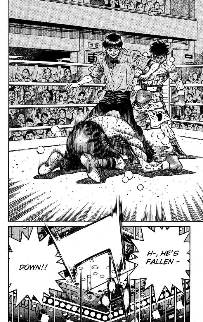 Hajime no Ippo Chapter 501 page 8 - Chapter 501 : Devastating Anti-counter
