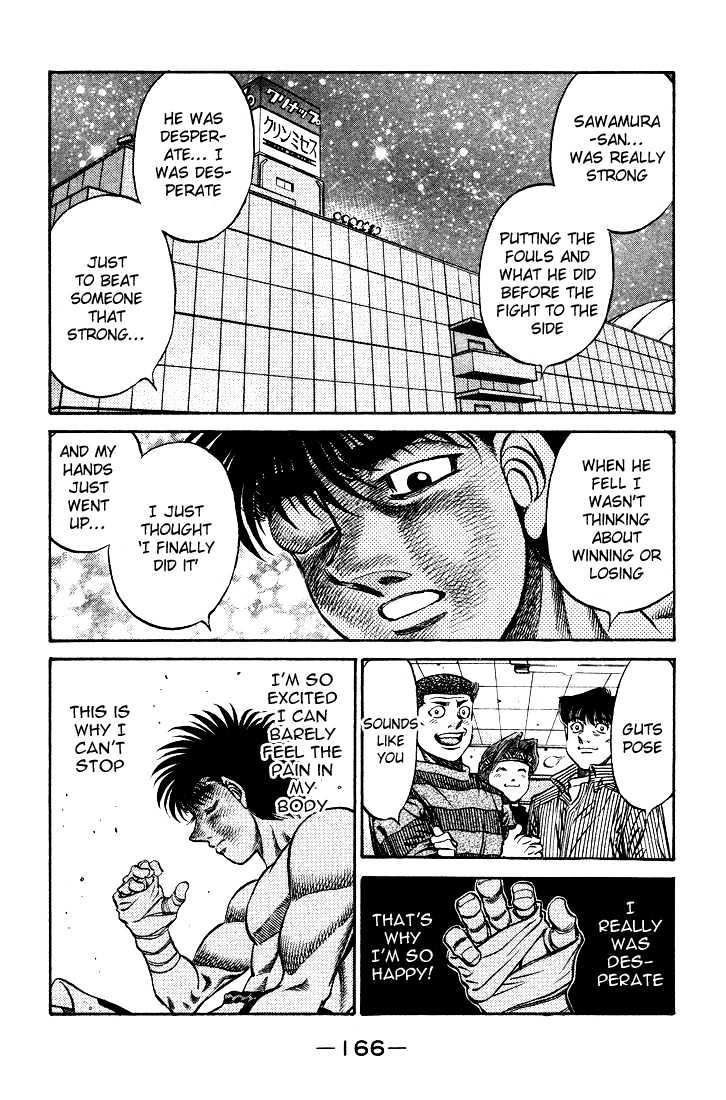 Hajime no Ippo Chapter 502 page 10 - Chapter 502 : A blade to live