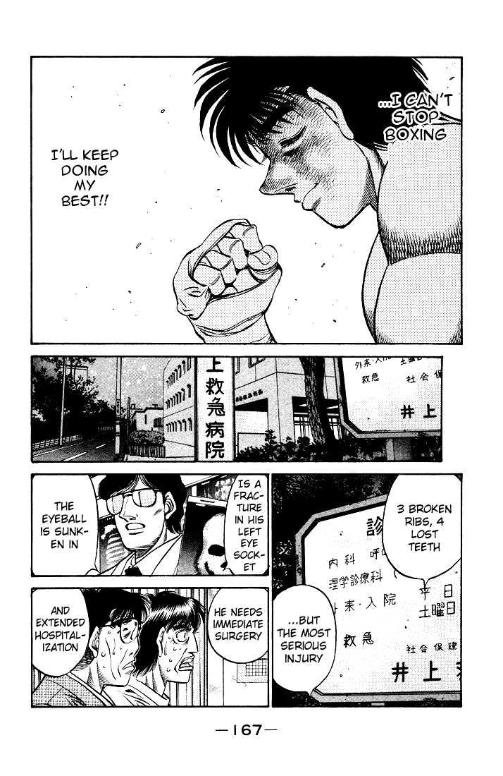 Hajime no Ippo Chapter 502 page 11 - Chapter 502 : A blade to live