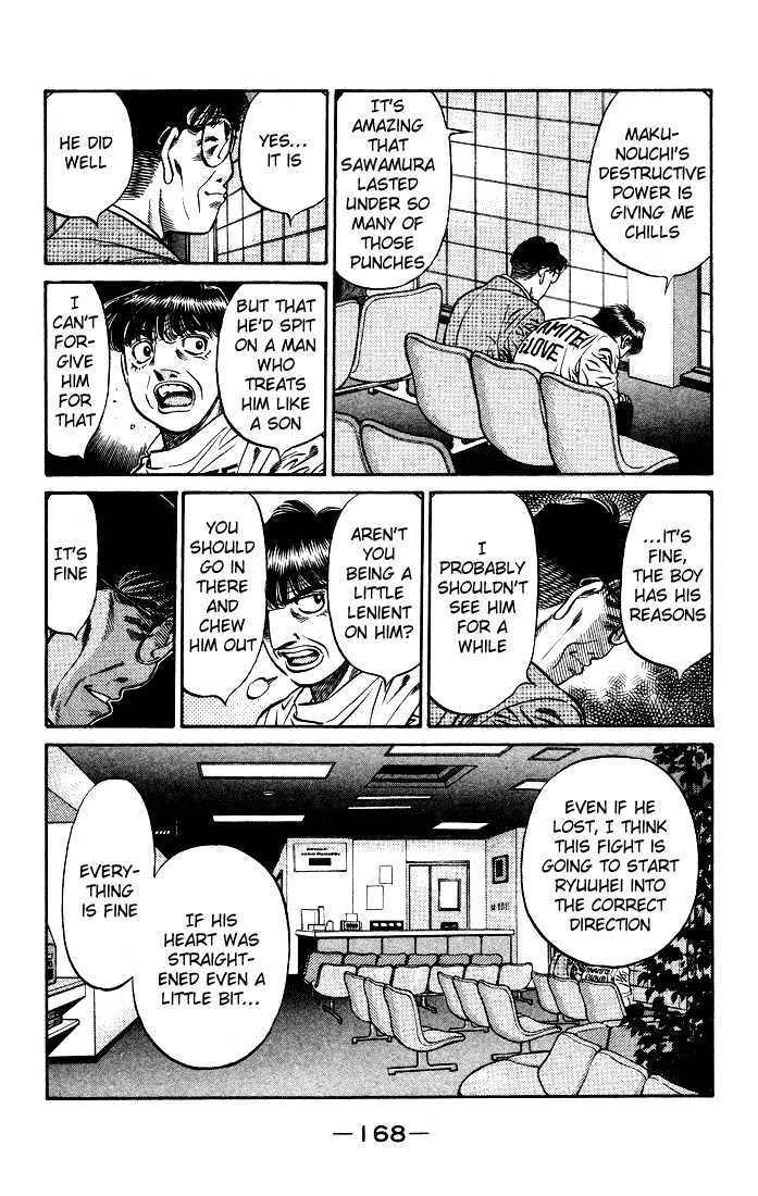 Hajime no Ippo Chapter 502 page 12 - Chapter 502 : A blade to live