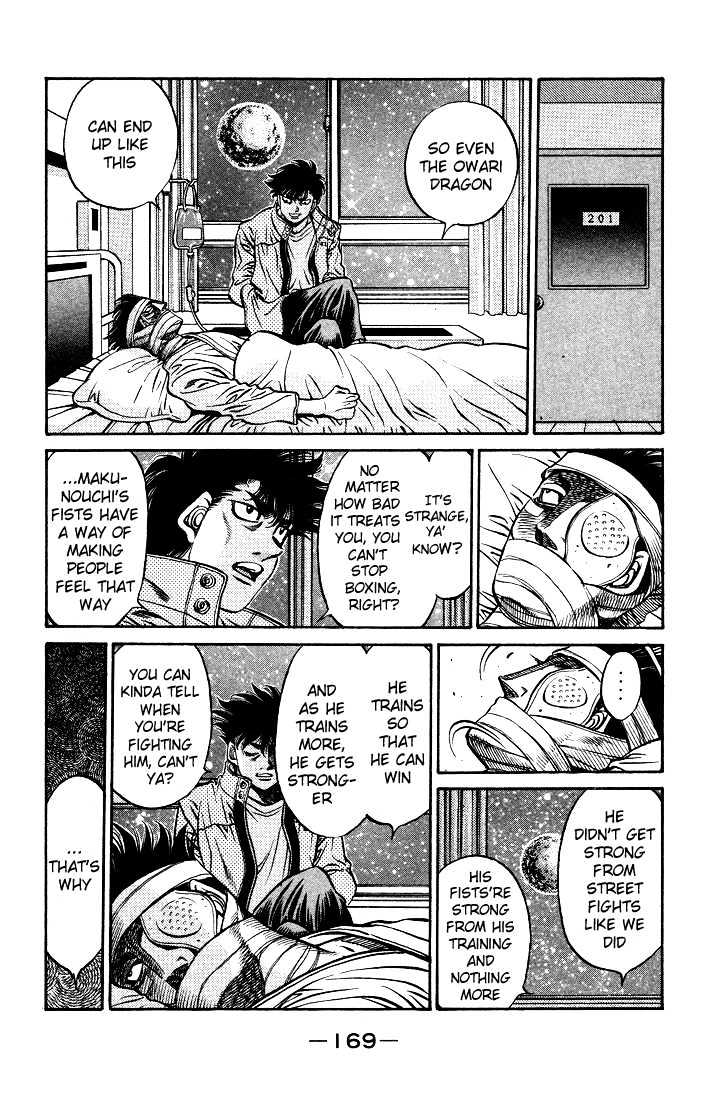 Hajime no Ippo Chapter 502 page 13 - Chapter 502 : A blade to live
