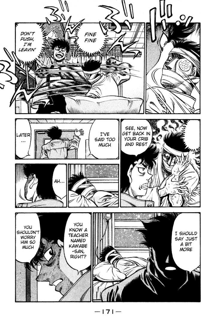 Hajime no Ippo Chapter 502 page 15 - Chapter 502 : A blade to live