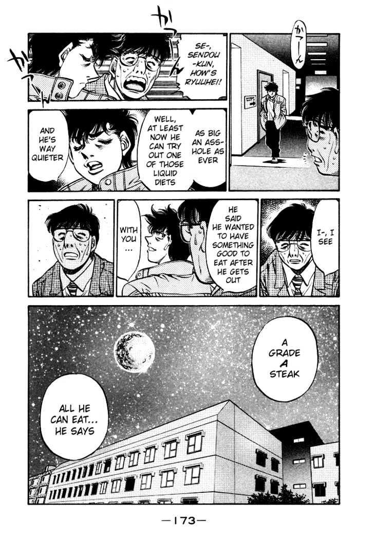 Hajime no Ippo Chapter 502 page 17 - Chapter 502 : A blade to live