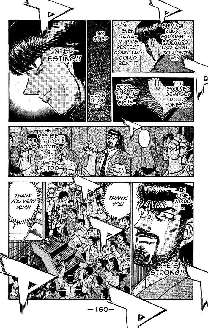 Hajime no Ippo Chapter 502 page 4 - Chapter 502 : A blade to live
