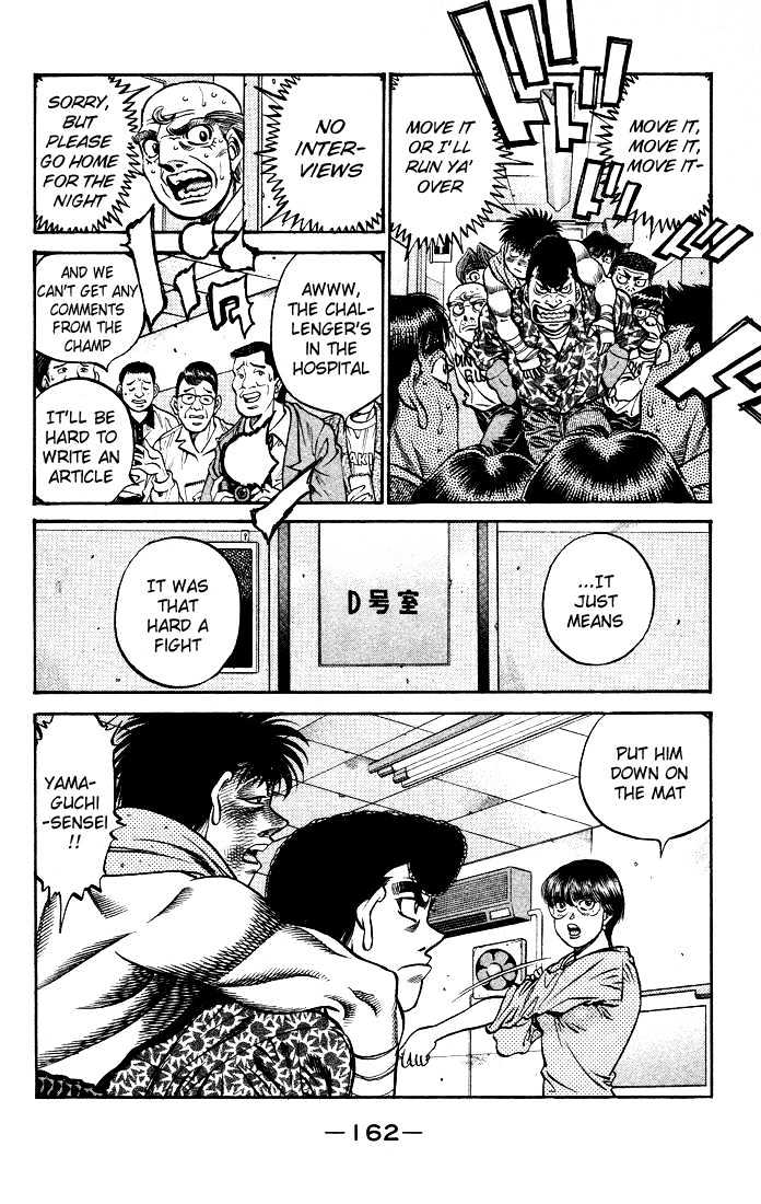 Hajime no Ippo Chapter 502 page 6 - Chapter 502 : A blade to live