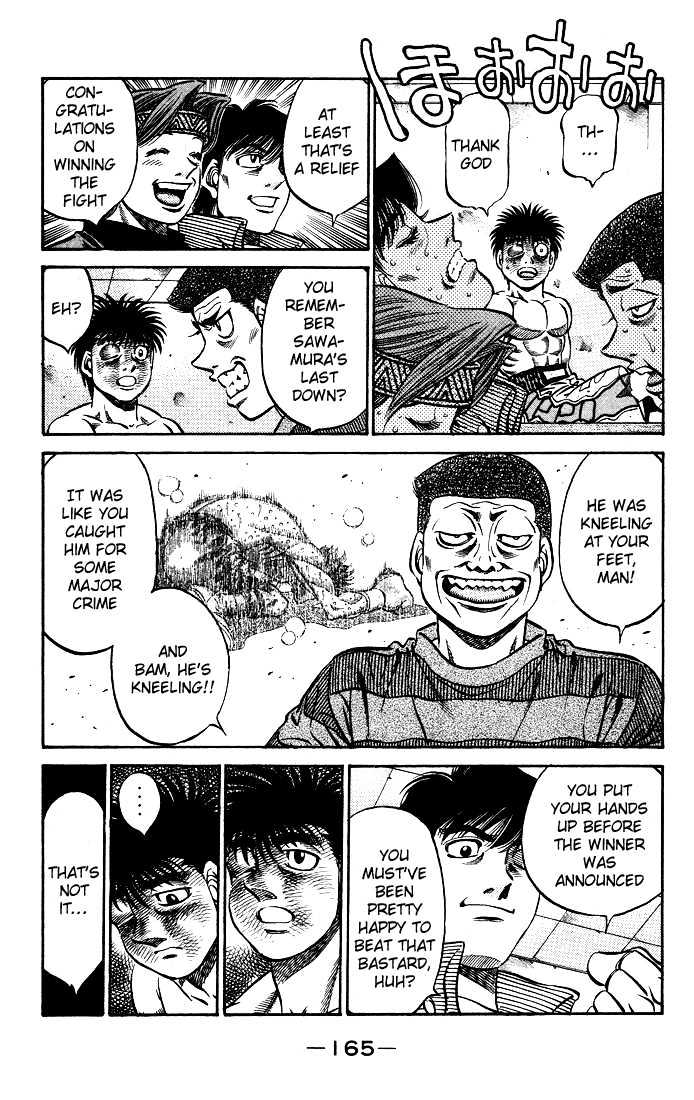 Hajime no Ippo Chapter 502 page 9 - Chapter 502 : A blade to live