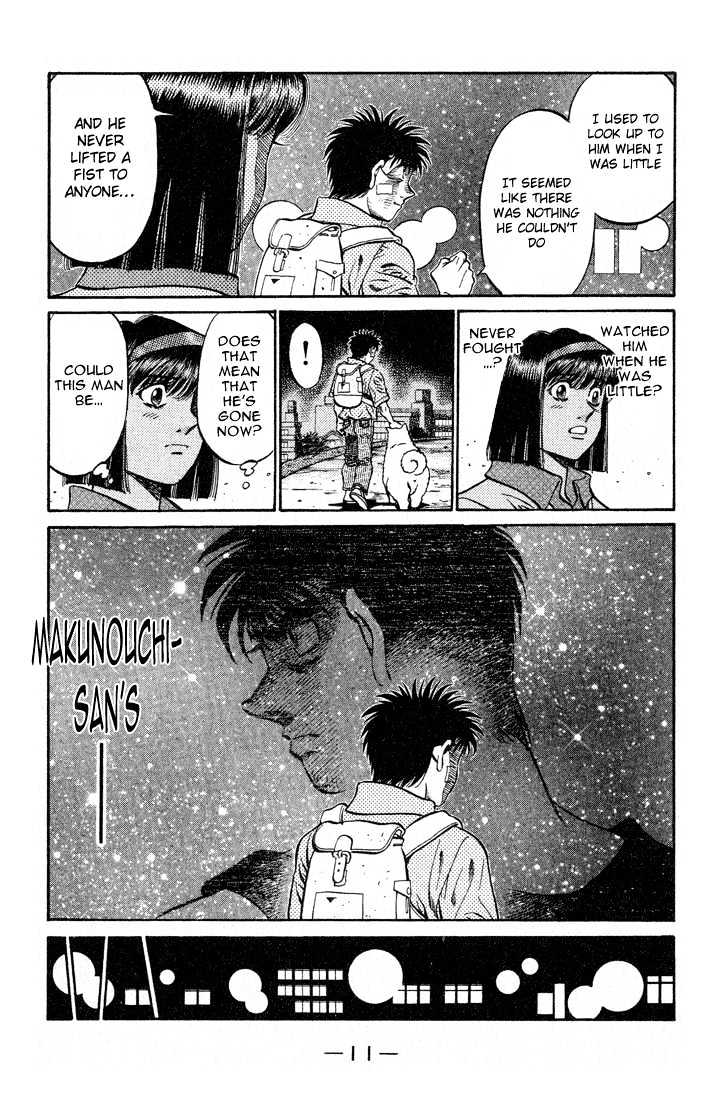 Hajime no Ippo Chapter 503 page 12 - Chapter 503 : Cap of memories