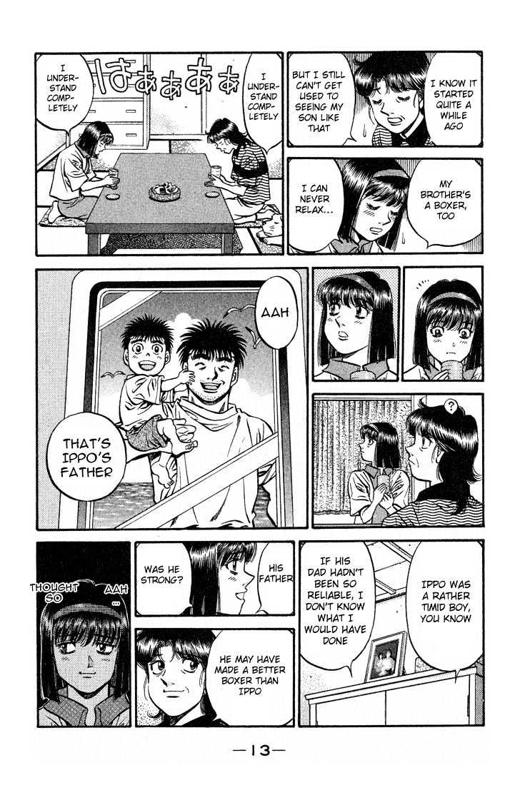 Hajime no Ippo Chapter 503 page 14 - Chapter 503 : Cap of memories