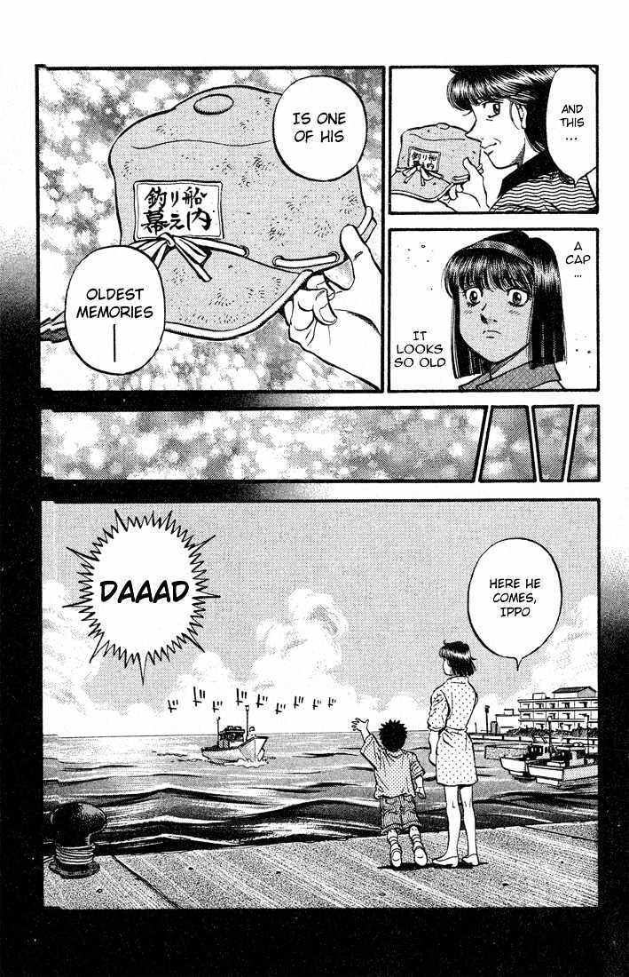 Hajime no Ippo Chapter 503 page 16 - Chapter 503 : Cap of memories