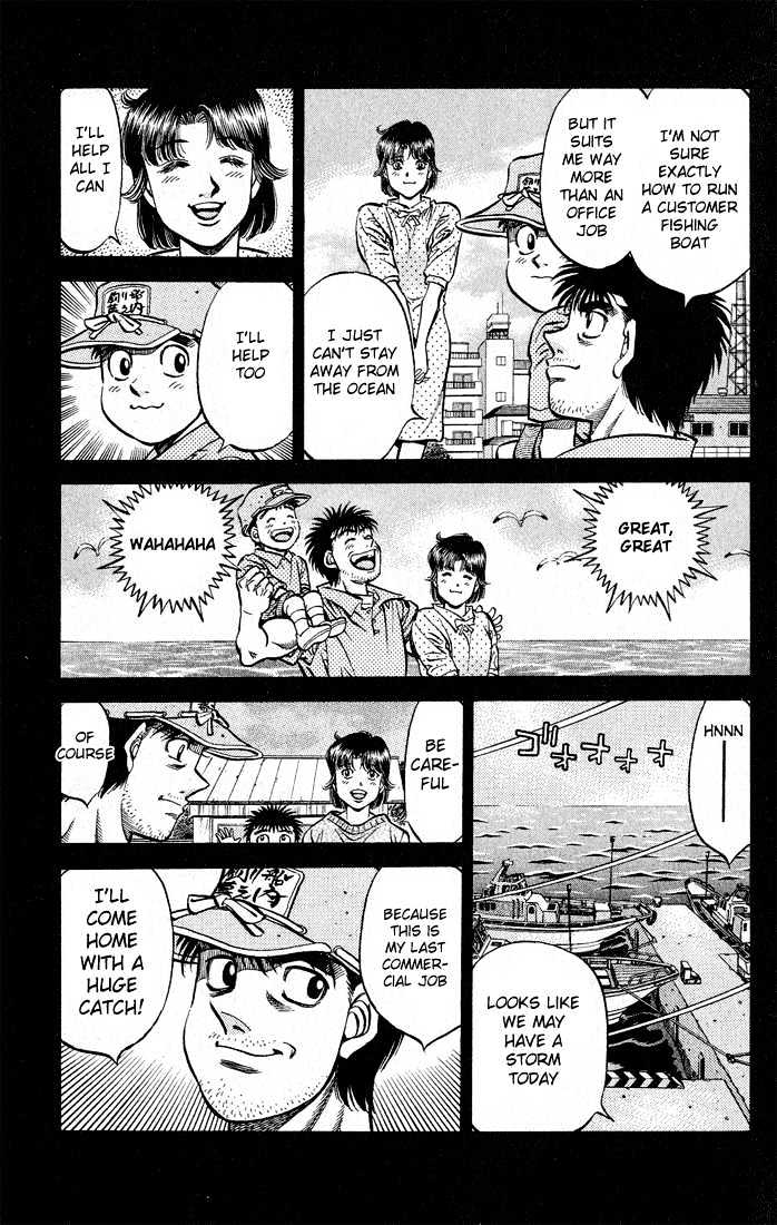 Hajime no Ippo Chapter 503 page 18 - Chapter 503 : Cap of memories