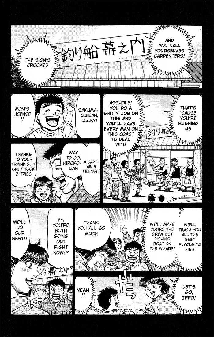 Hajime no Ippo Chapter 504 page 14 - Chapter 504 : The strength to live