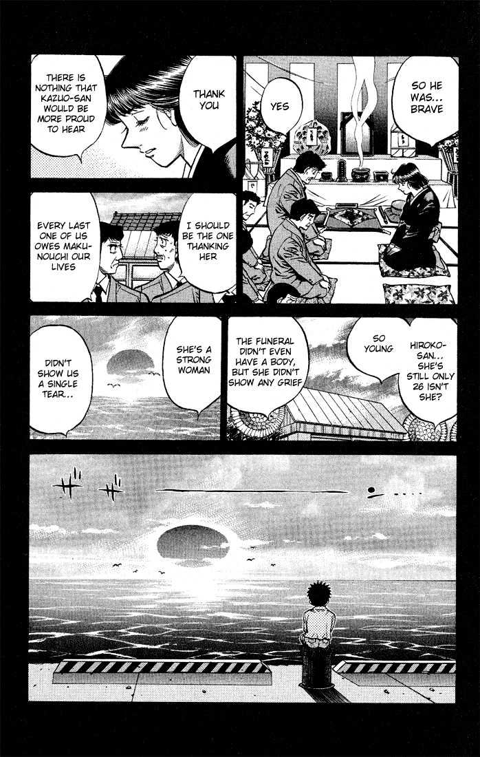 Hajime no Ippo Chapter 504 page 3 - Chapter 504 : The strength to live