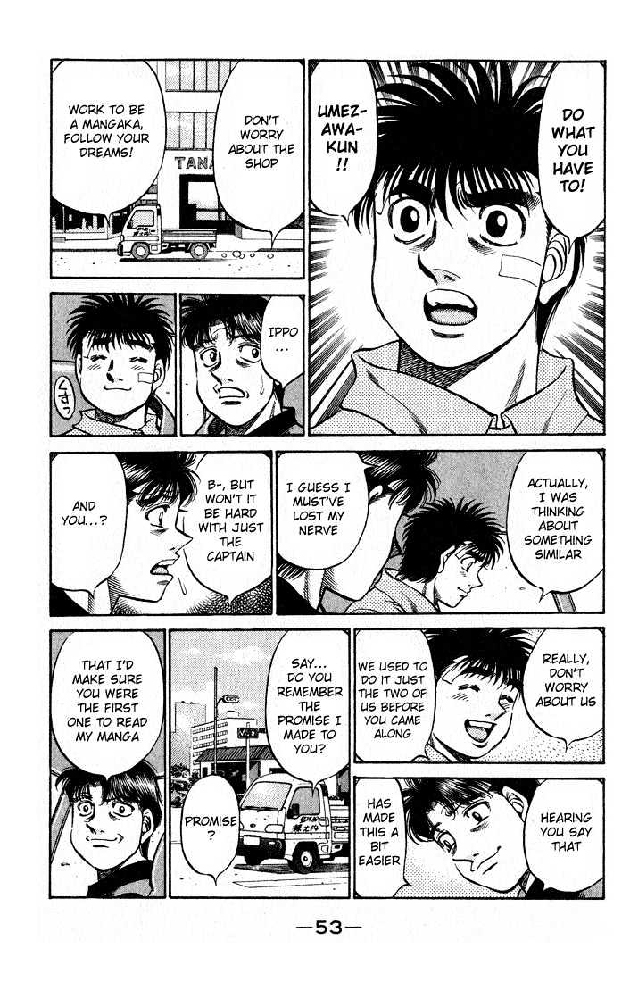 Hajime no Ippo Chapter 505 page 10 - Chapter 505 : where I want to be