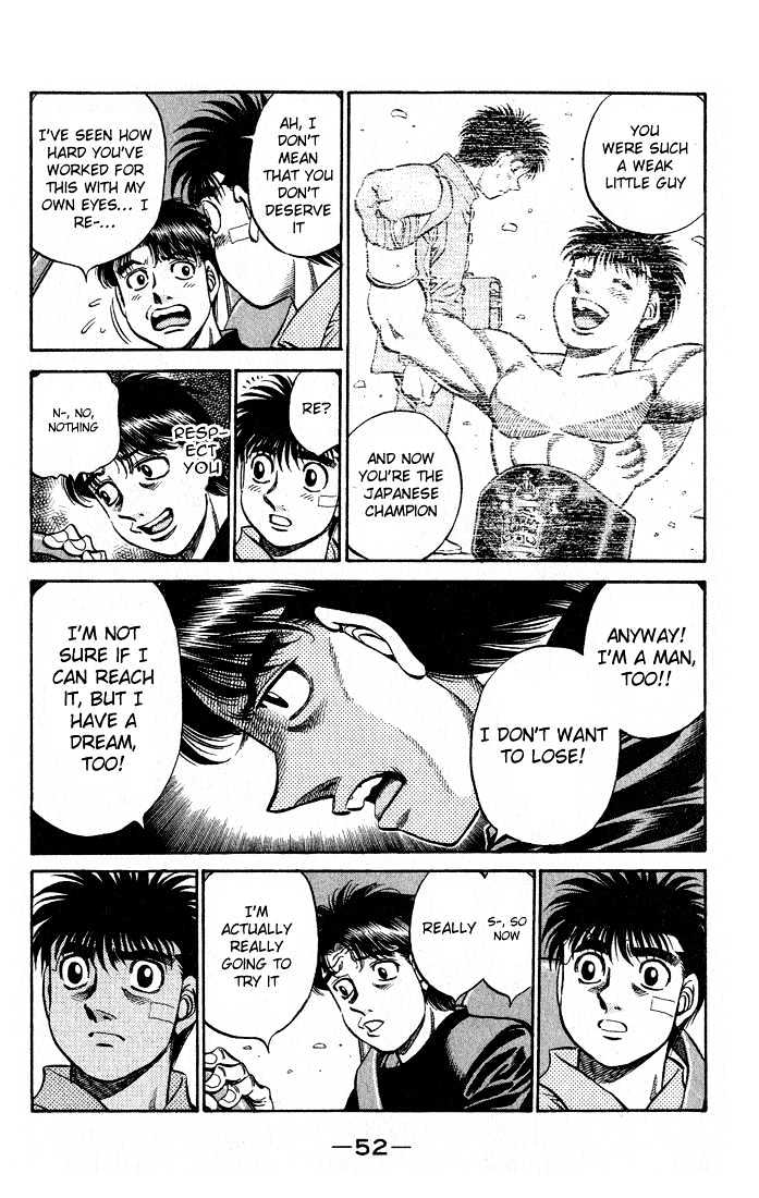 Hajime no Ippo Chapter 505 page 9 - Chapter 505 : where I want to be