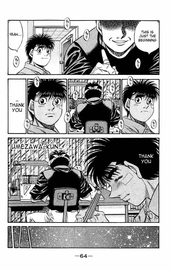Hajime no Ippo Chapter 506 page 10 - Chapter 506 : Umezawa-kuns's Decision