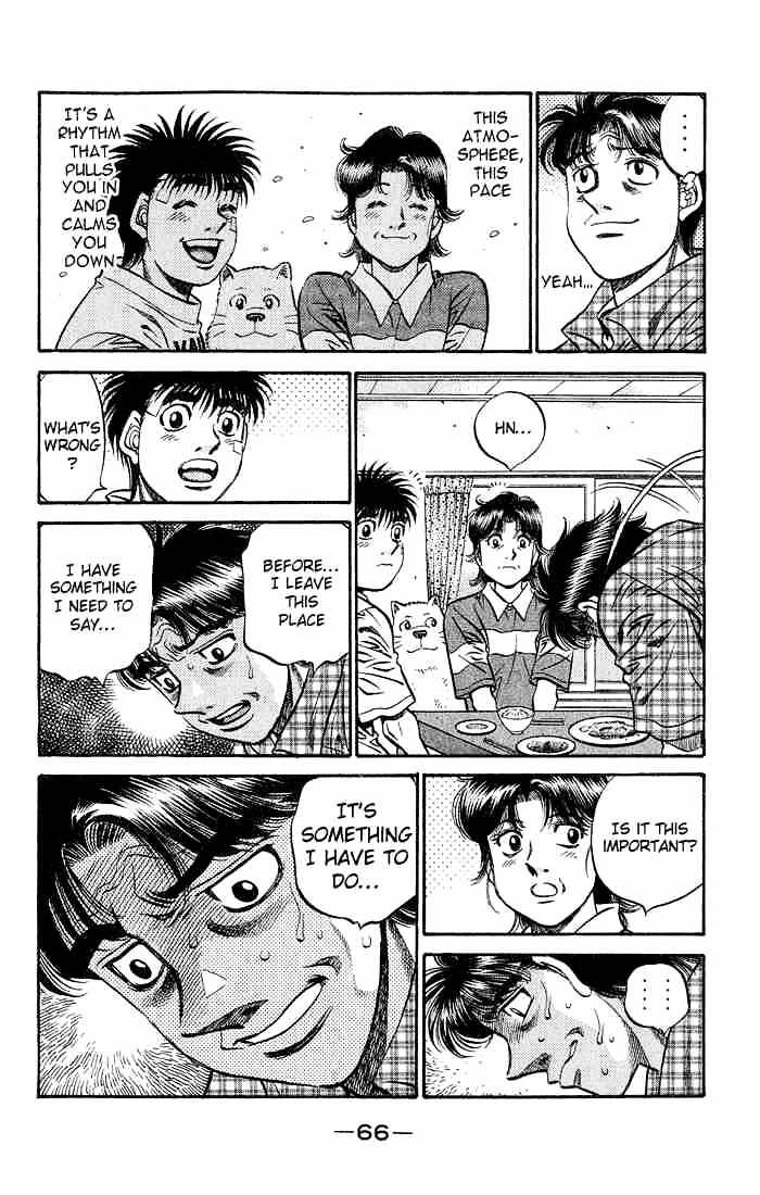 Hajime no Ippo Chapter 506 page 12 - Chapter 506 : Umezawa-kuns's Decision