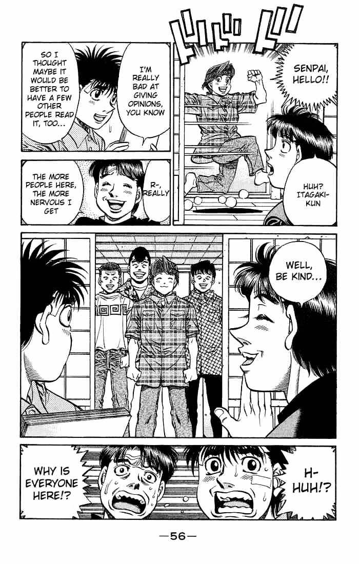 Hajime no Ippo Chapter 506 page 2 - Chapter 506 : Umezawa-kuns's Decision