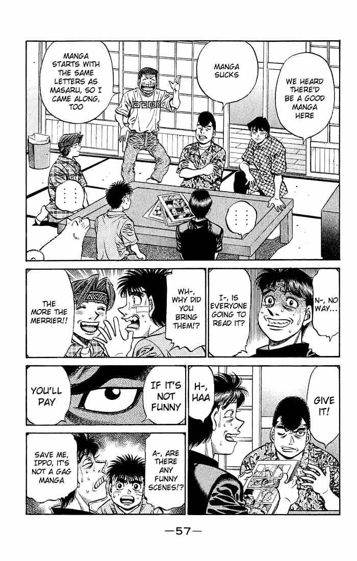 Hajime no Ippo Chapter 506 page 3 - Chapter 506 : Umezawa-kuns's Decision
