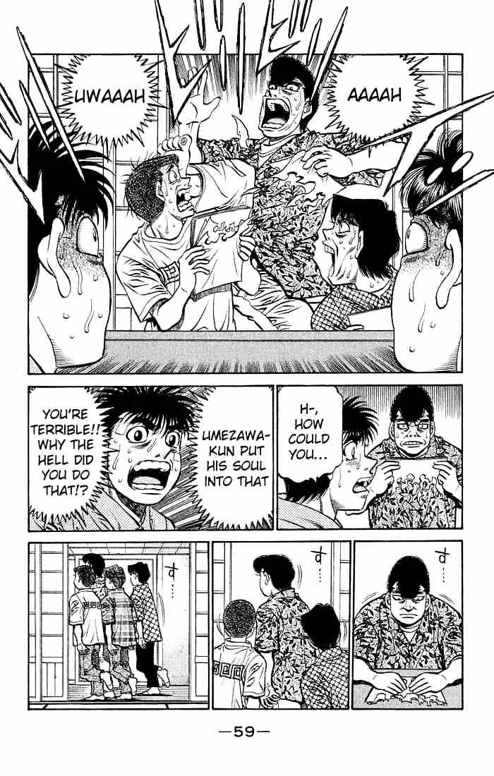 Hajime no Ippo Chapter 506 page 5 - Chapter 506 : Umezawa-kuns's Decision