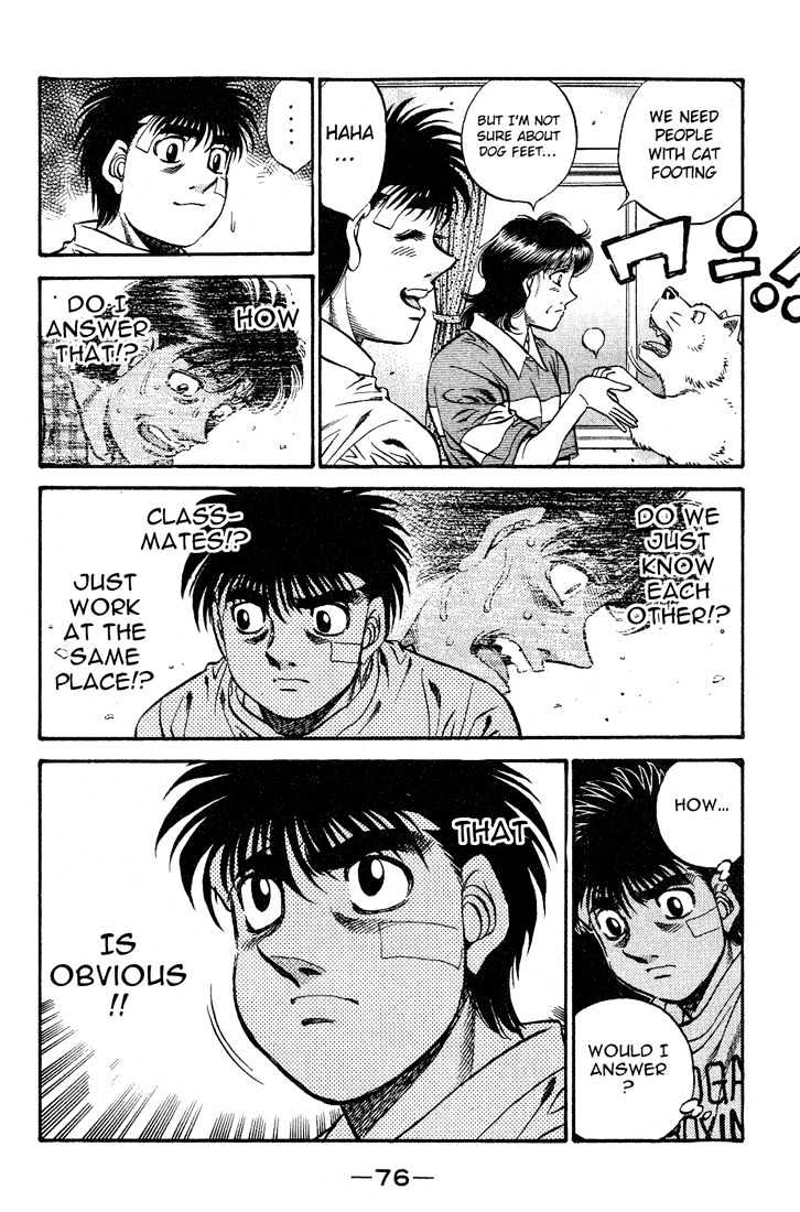 Hajime no Ippo Chapter 507 page 6 - Chapter 507 : Words that give you strength