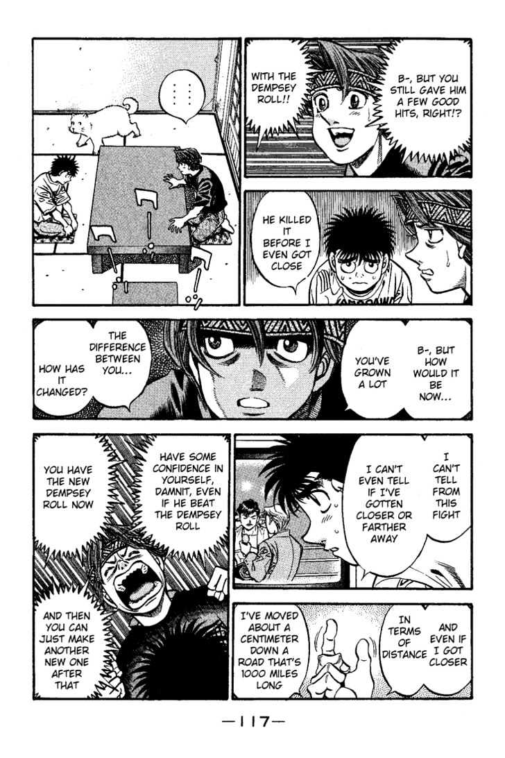Hajime no Ippo Chapter 509 page 11 - Chapter 509 : Final goal