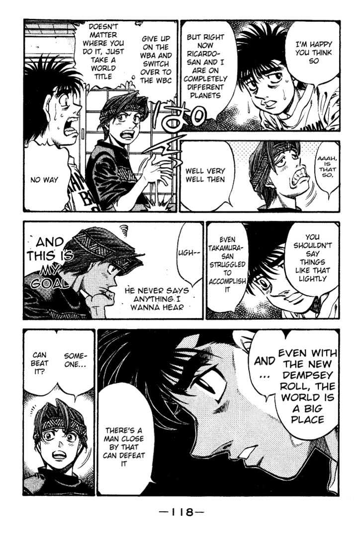 Hajime no Ippo Chapter 509 page 12 - Chapter 509 : Final goal
