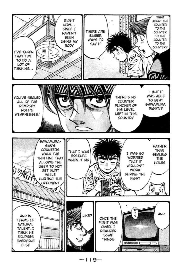 Hajime no Ippo Chapter 509 page 13 - Chapter 509 : Final goal