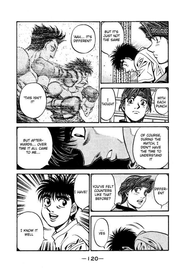 Hajime no Ippo Chapter 509 page 14 - Chapter 509 : Final goal