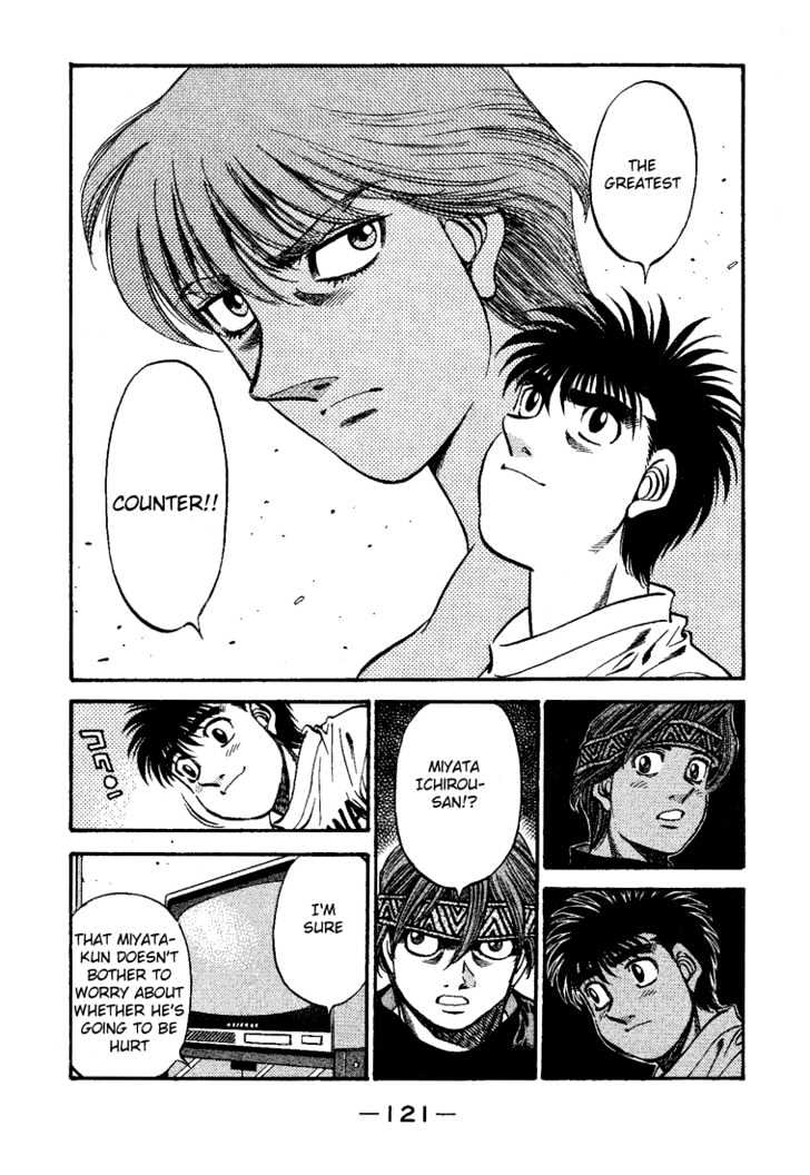 Hajime no Ippo Chapter 509 page 15 - Chapter 509 : Final goal