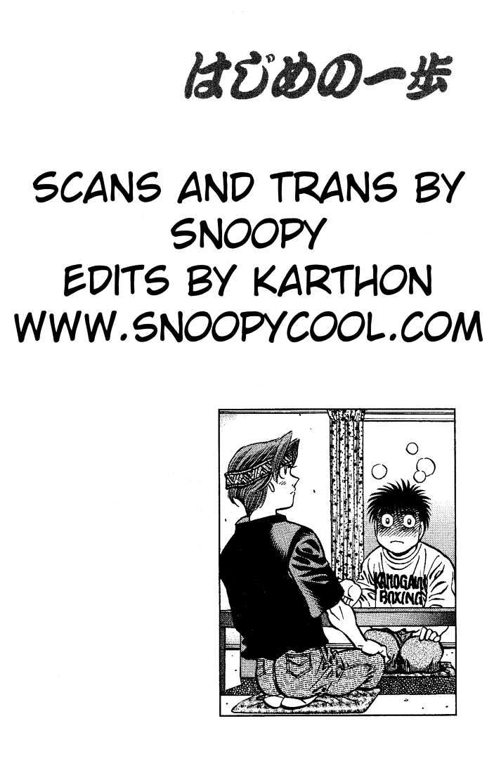Hajime no Ippo Chapter 509 page 20 - Chapter 509 : Final goal
