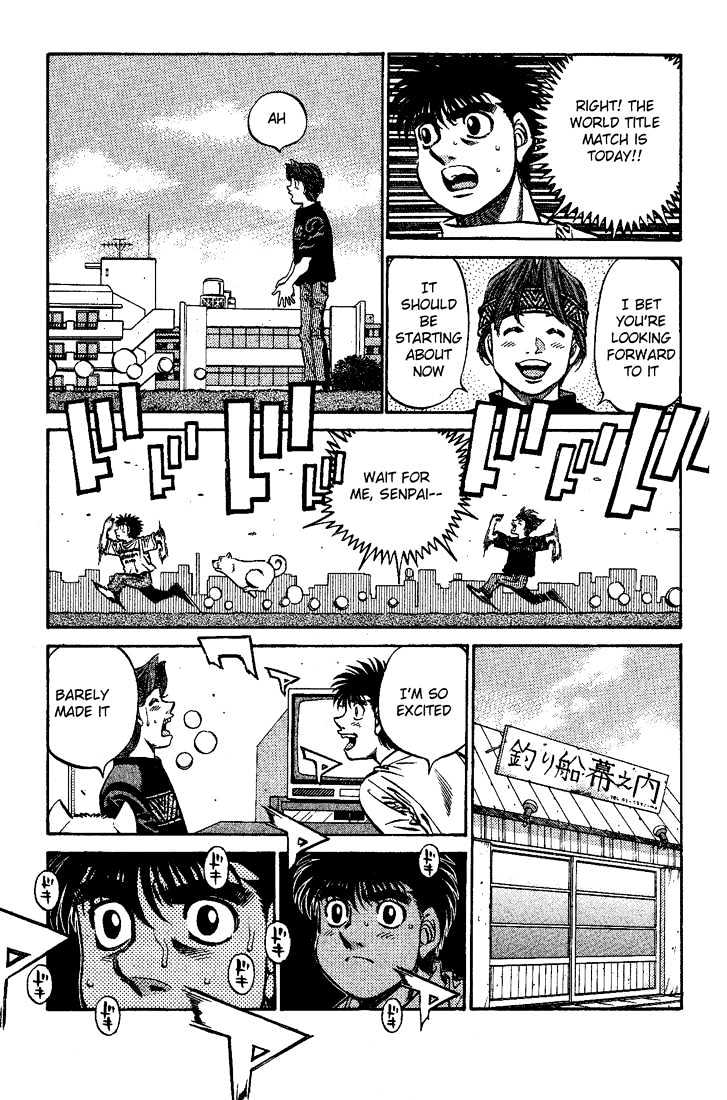 Hajime no Ippo Chapter 509 page 3 - Chapter 509 : Final goal