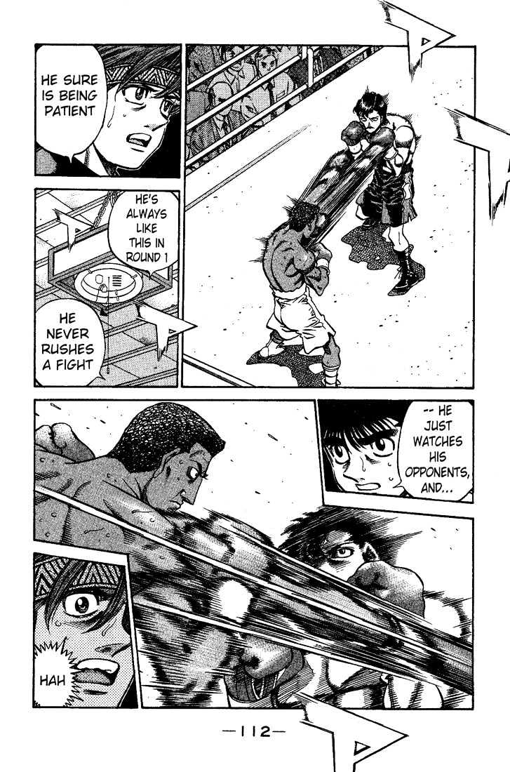 Hajime no Ippo Chapter 509 page 6 - Chapter 509 : Final goal