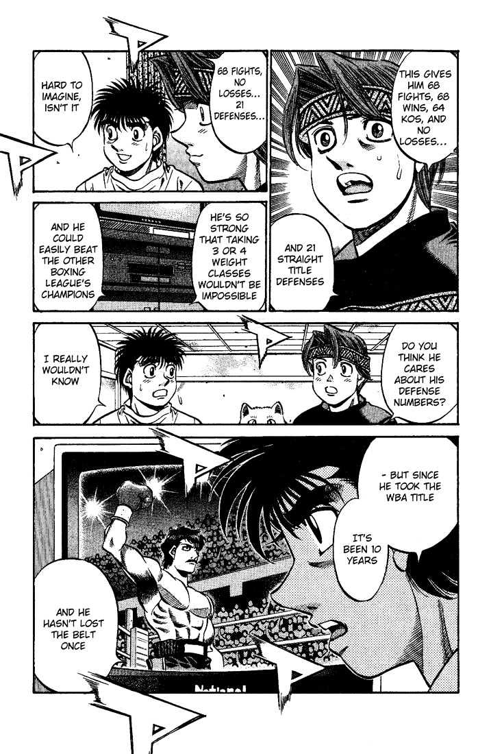 Hajime no Ippo Chapter 509 page 9 - Chapter 509 : Final goal